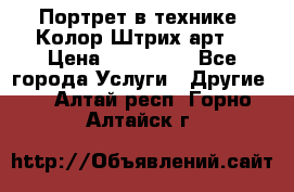 Портрет в технике “Колор-Штрих-арт“ › Цена ­ 250-350 - Все города Услуги » Другие   . Алтай респ.,Горно-Алтайск г.